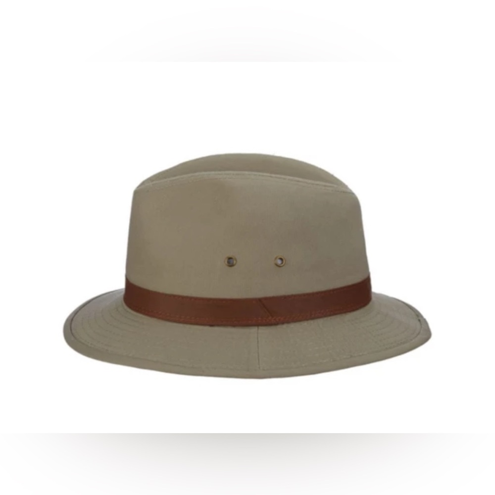 NWT Men's Dorfman-Pacific Hiker Washed Twill Safari Fedora - Picture 2 of 11